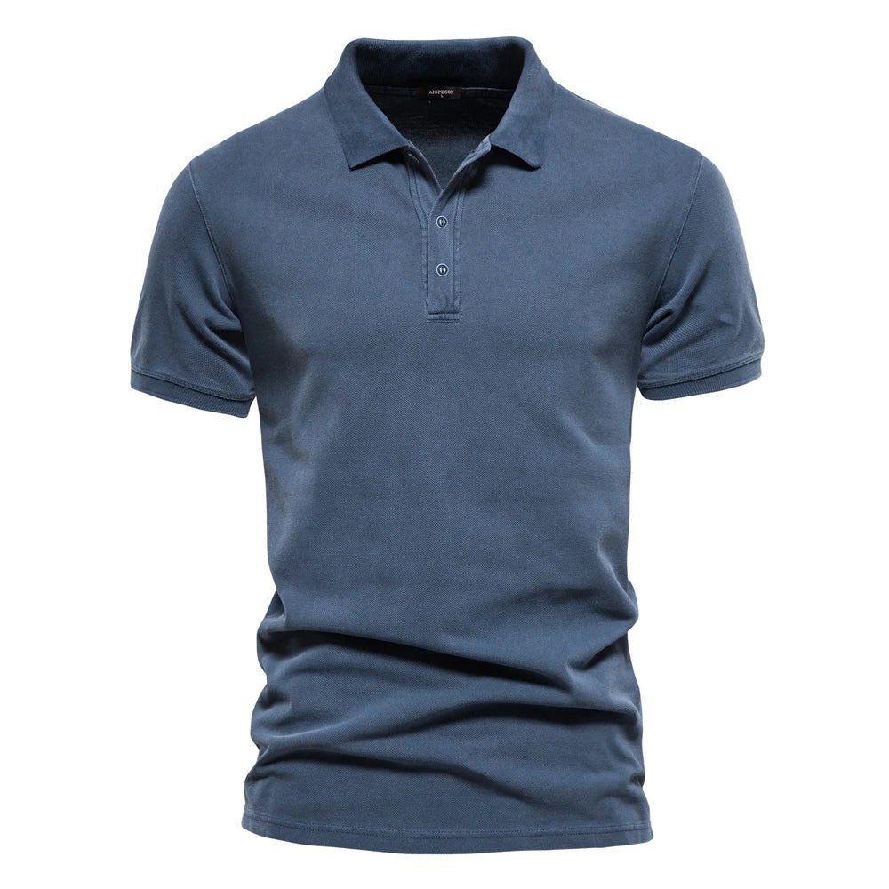 Heren Polo Shirt met Korte Mouwen en Klassieke Kraag - De Mode Outlet5:100014064;14:173