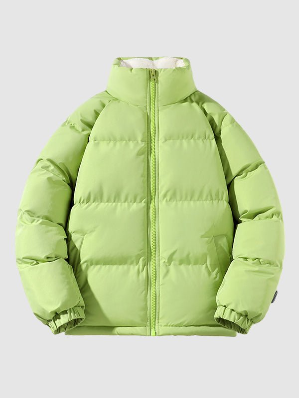 Heren Pufferjas met Fleegevoerde Binnenkant en Warme Bescherming - De Mode Outletsz00086yf06052