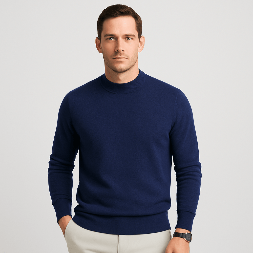Heren Pullover met Zachte Stof en Regular Fit - De Mode OutletSKU_1762282956812_320