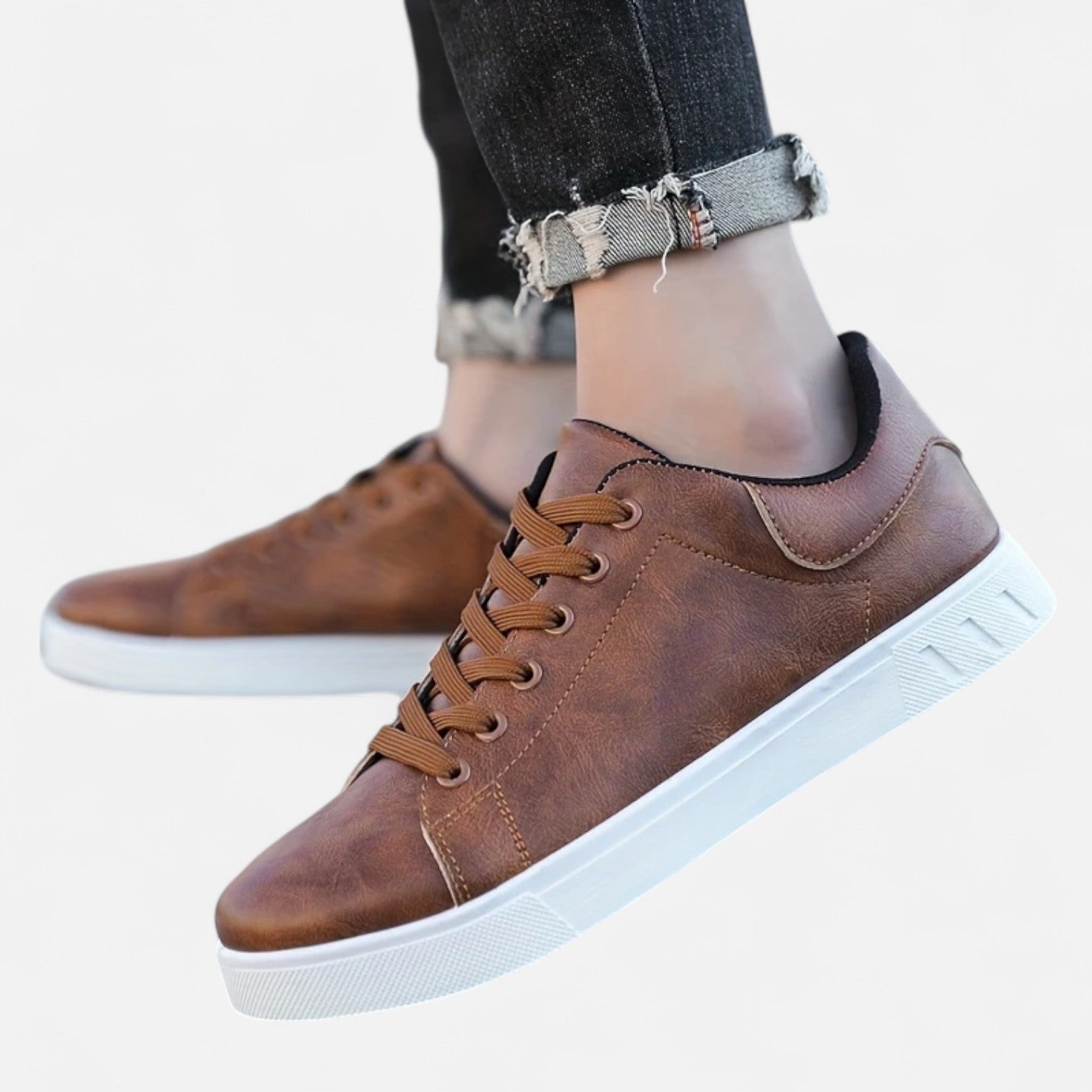 Heren Sneakers | Stijlvolle Business - Casual Look & Dagelijks Comfort - De Mode Outlet