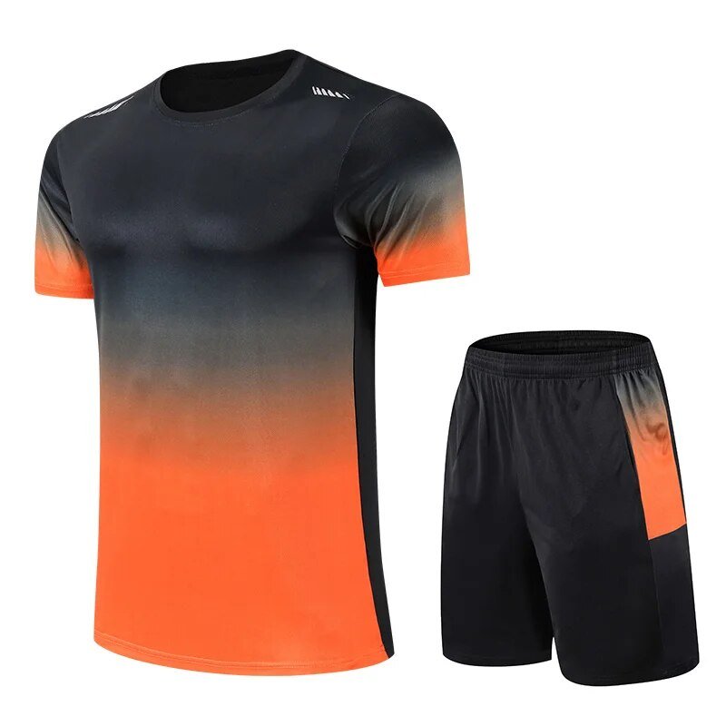 Heren Sportset – Shorts & T-Shirt Activewear - De Mode OutletSend S