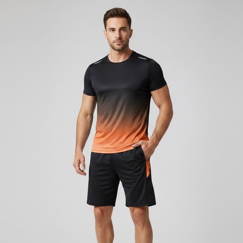 Heren Sportset – Shorts & T-Shirt Activewear - De Mode OutletSend S