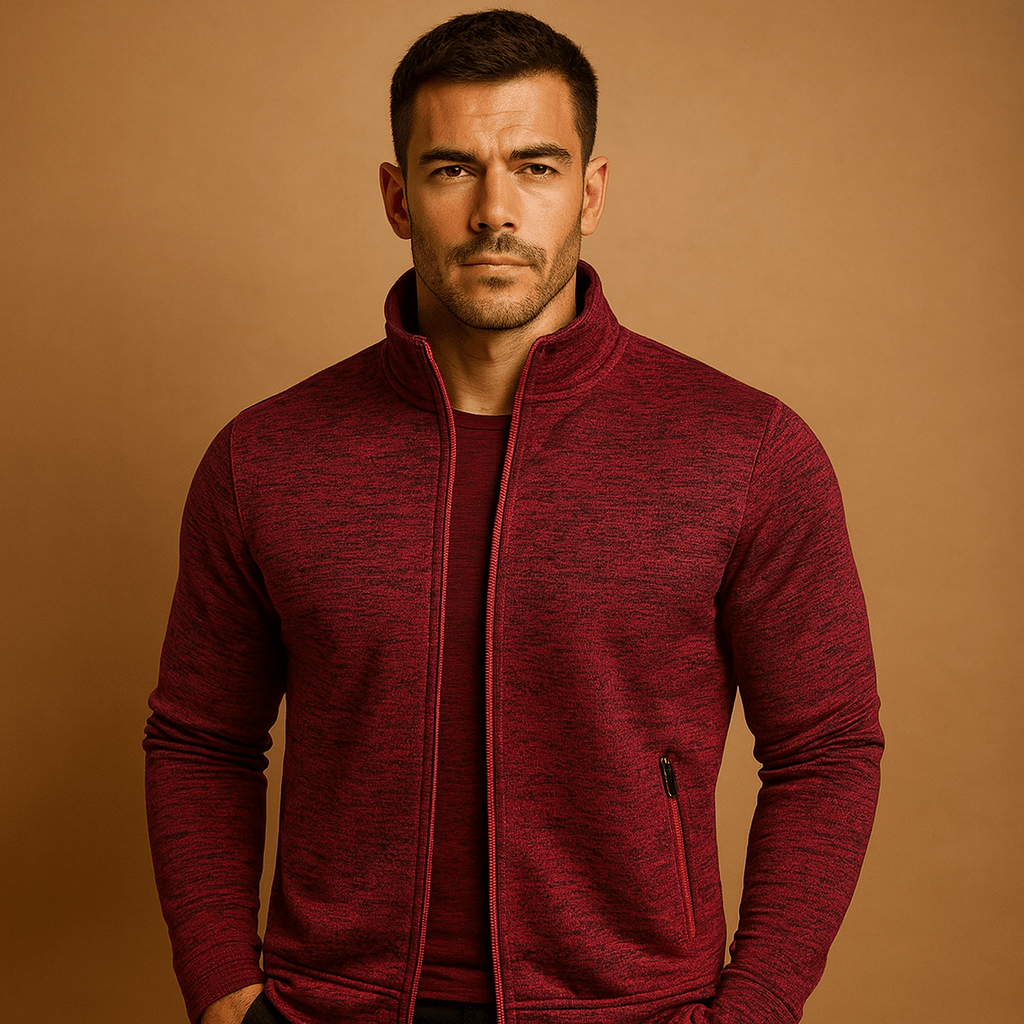 Heren vest met rits | Tijdloze stijl en comfortabele pasvorm - De Mode Outlet
