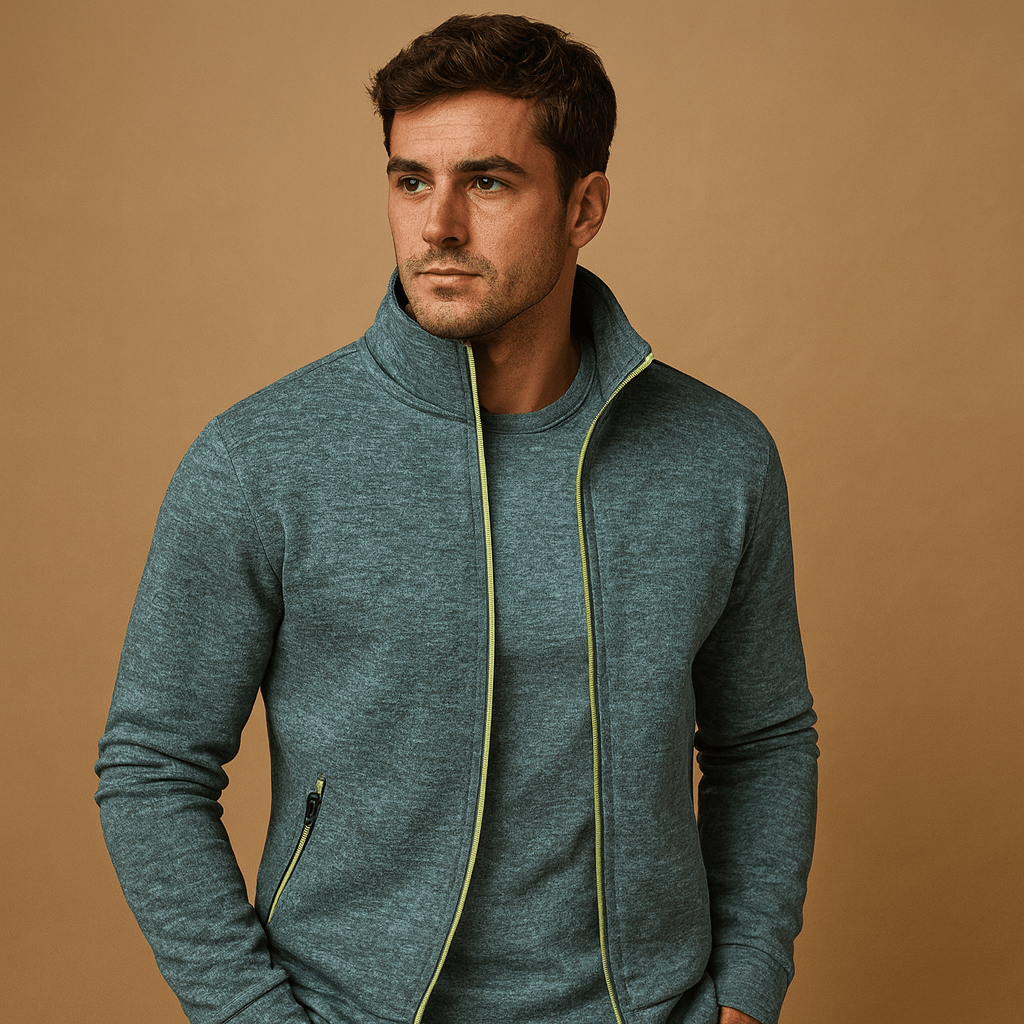 Heren vest met rits | Tijdloze stijl en comfortabele pasvorm - De Mode Outlet
