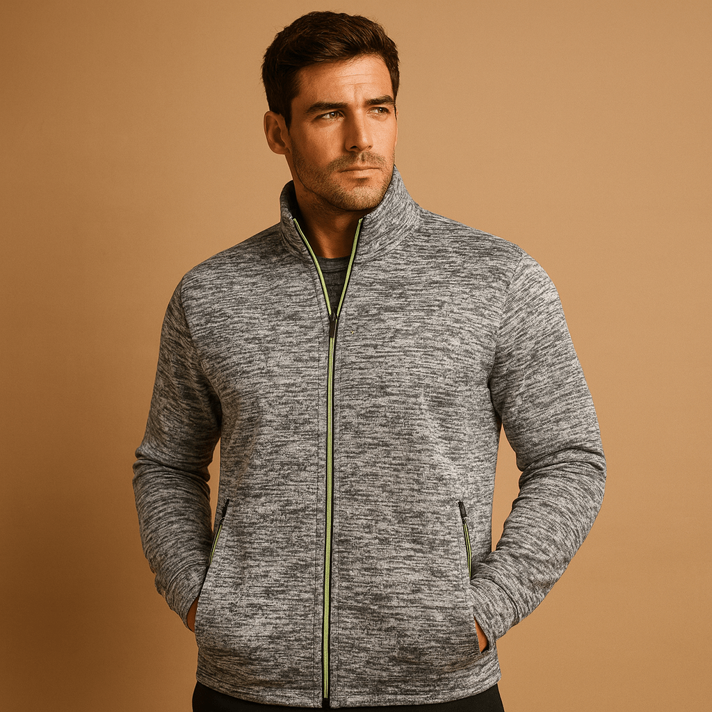Heren vest met rits | Tijdloze stijl en comfortabele pasvorm - De Mode Outlet