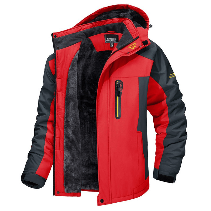 Heren winterjas met capuchon | Warm softshell ontwerp voor dagelijks gebruik - De Mode OutletSend M