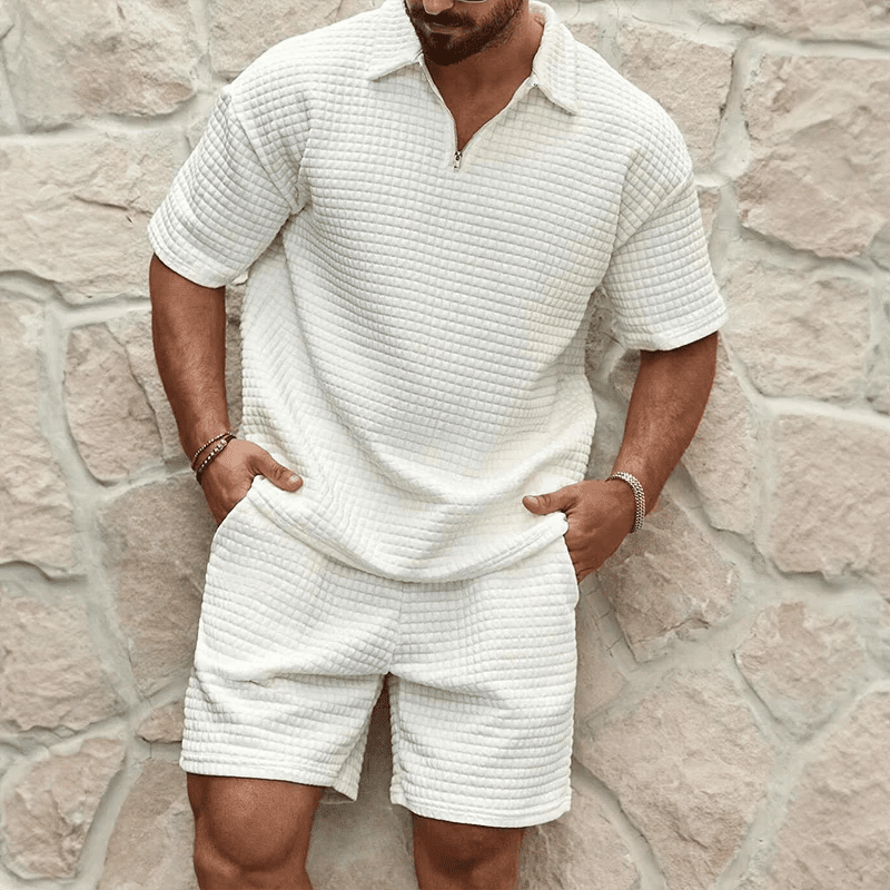 Heren Zomerset met Luchtig Ontwerp en Comfortabele Pasvorm - De Mode Outlet
