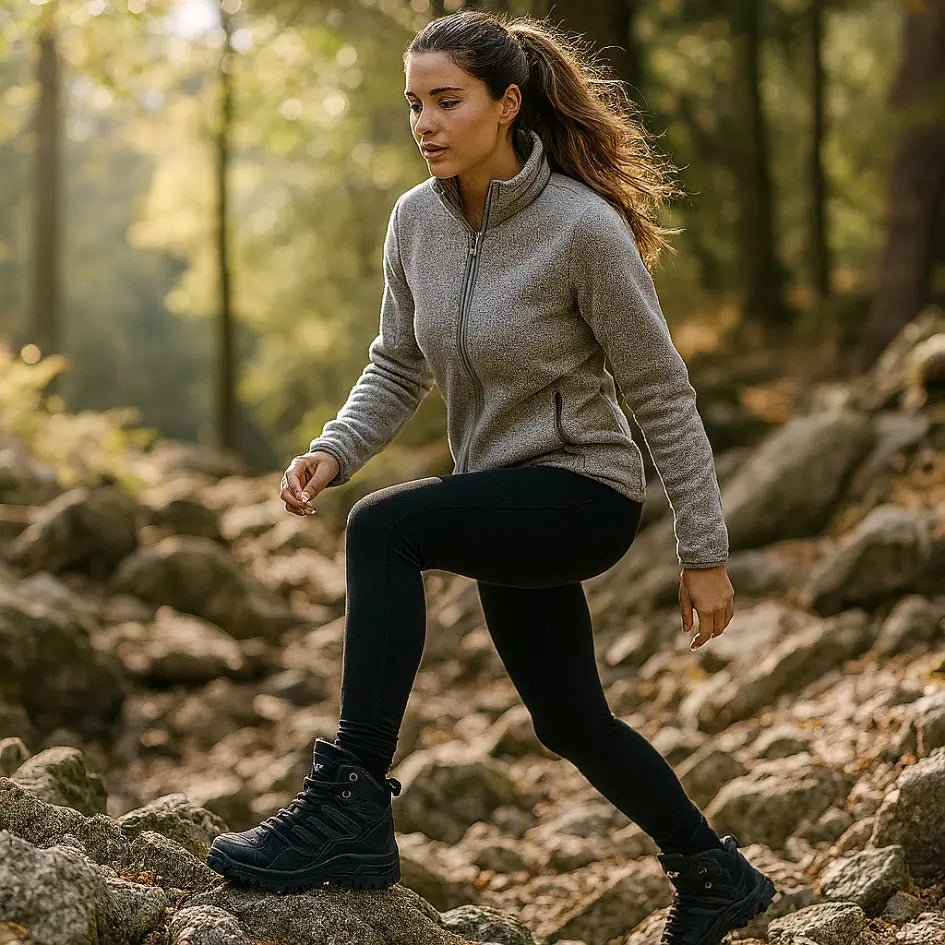 Hoge Wandelschoenen voor Dames | Lichtgewicht Ontwerp met Goede Grip - De Mode Outlet14:771Purple;200000124:200000333