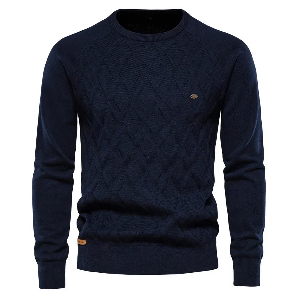 Jack | Warme gebreide trui voor heren voor ultiem comfort met knusse stijl - De Mode OutletJCCLPE0000001