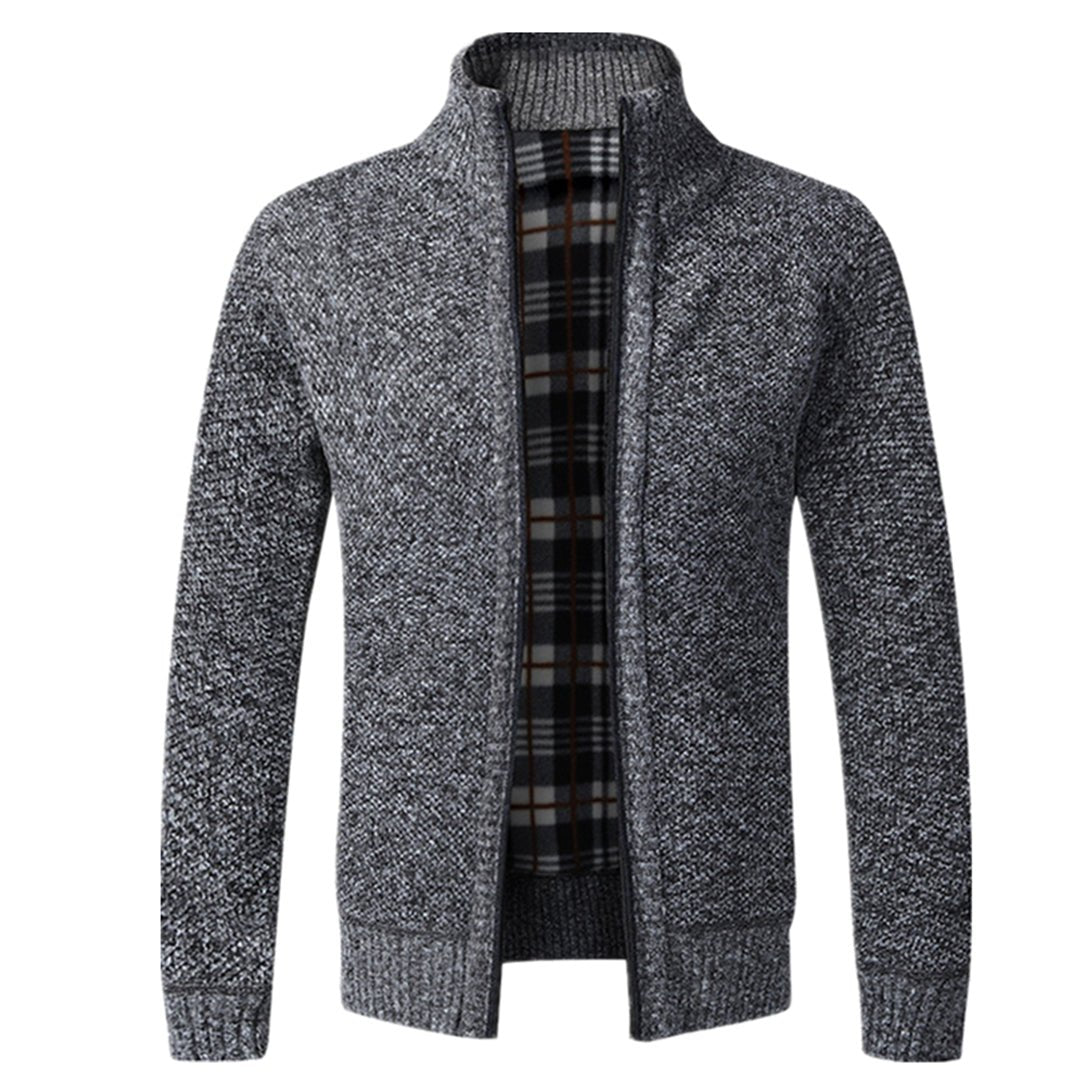 Liam Heren Vest met Rits voor Casual en Formele Gelegenheden - De Mode Outlet9338096615689-;sku_u0