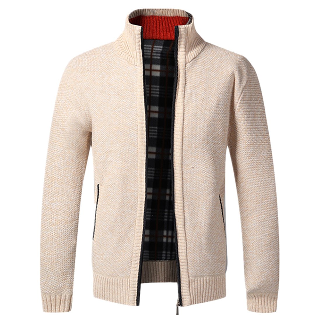 Liam Heren Vest met Rits voor Casual en Formele Gelegenheden - De Mode Outlet9338096615689-;sku_a0