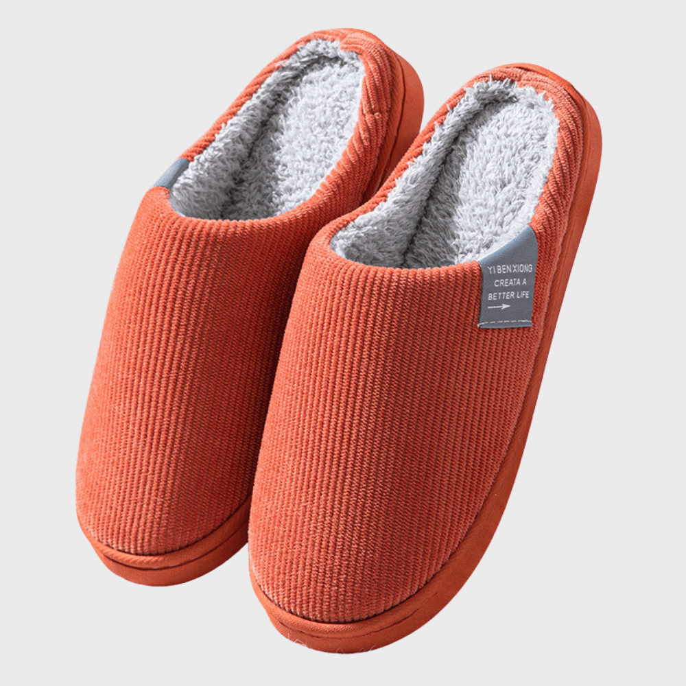 LOULOU | Warme & Comfortabele Pantoffels – Stijlvol & Zacht - De Mode OutletParvi-Orange-35
