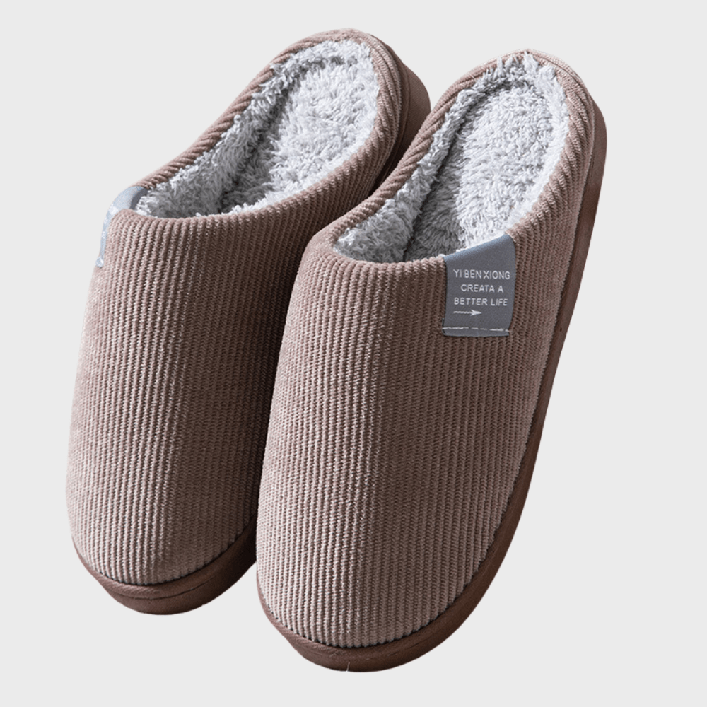 LOULOU | Warme & Comfortabele Pantoffels – Stijlvol & Zacht - De Mode OutletParvi-Coffee-35