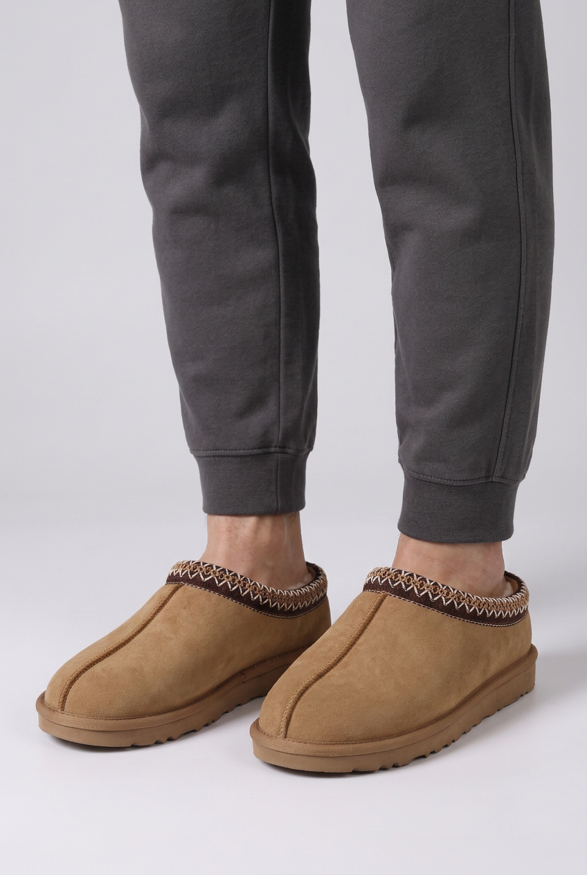 Pantoffels Heren – Bruin - beeld 1