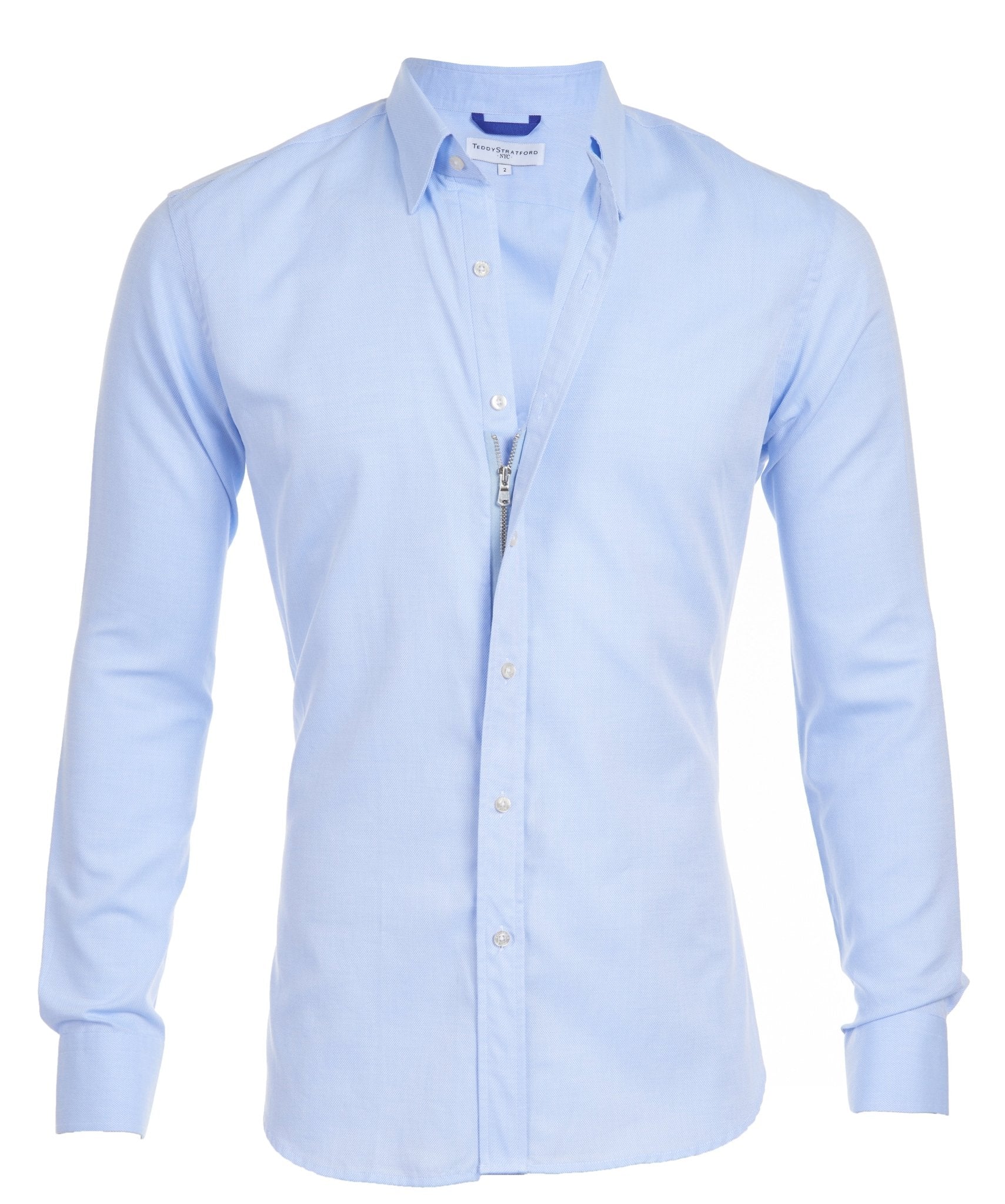 MASON | Heren Zip Fit Overhemd – Stijlvol & Slim Fit - De Mode OutletSKU_1707676246394_782