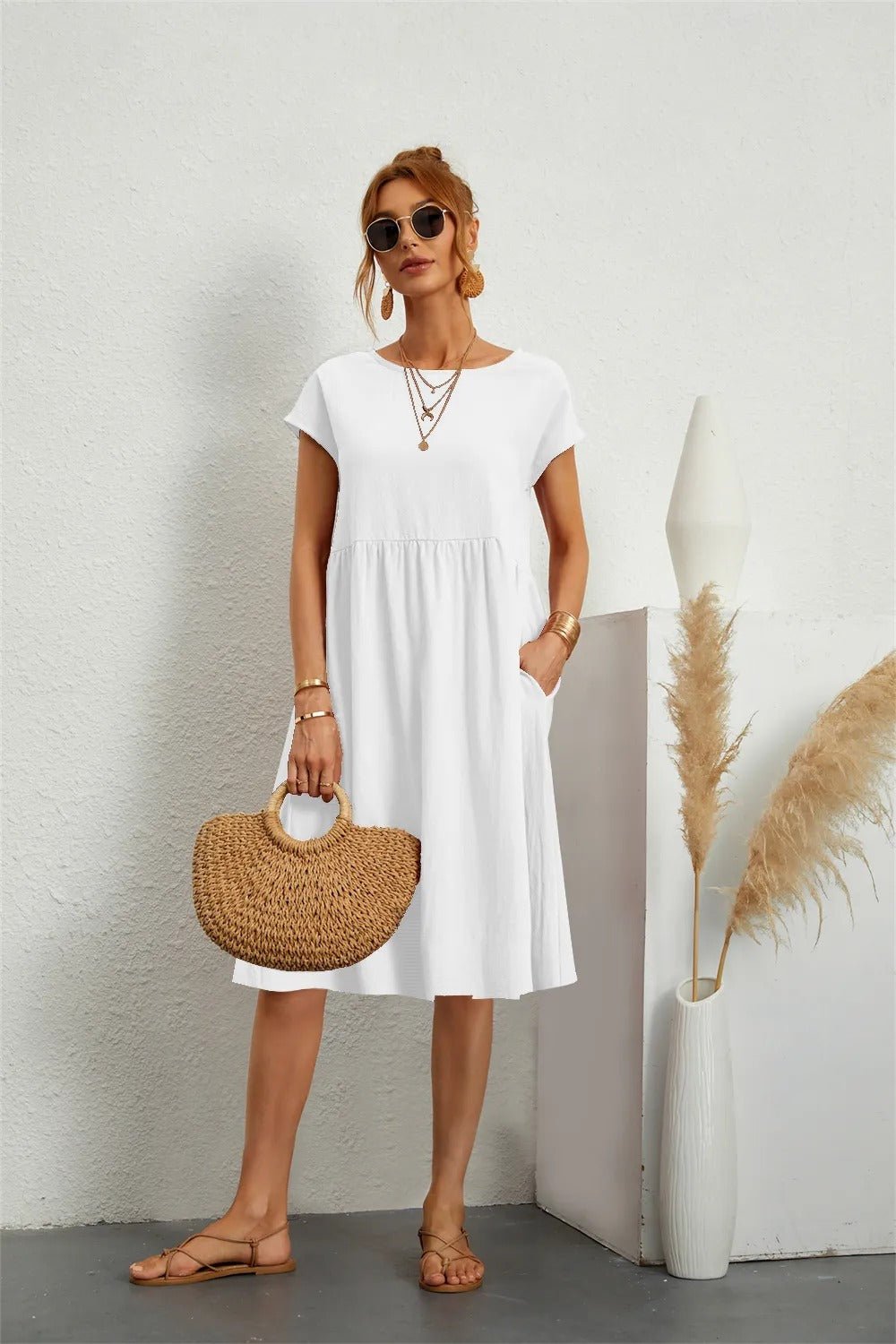 Mode Outlet | Elegant Damesjurk – Tijdloze Klasse voor Elke Gelegenheid - De Mode Outlet