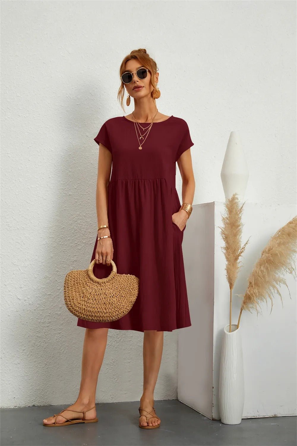 Mode Outlet | Elegant Damesjurk – Tijdloze Klasse voor Elke Gelegenheid - De Mode Outlet