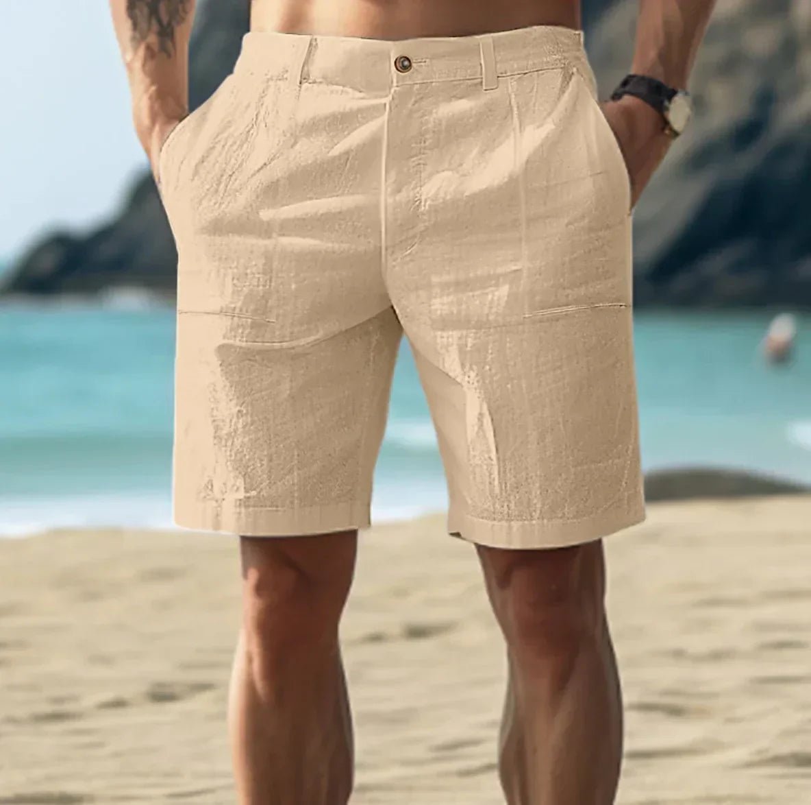 Mode Outlet | Zomerse Linnen Korte Broek – Licht & Comfortabel - De Mode Outlet