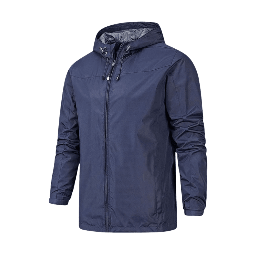 Regenjas met Ademend Ontwerp – Lichtgewicht voor Outdoor Gebruik - De Mode OutletBLACK-ZC50I28