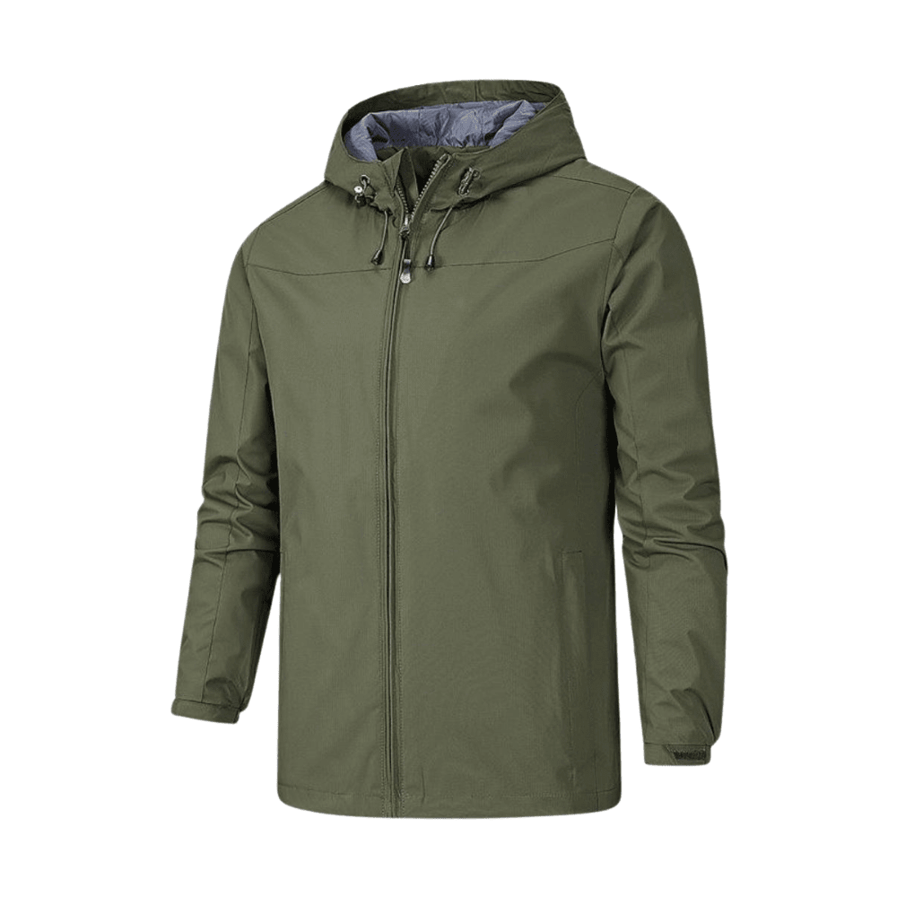 Regenjas met Ademend Ontwerp – Lichtgewicht voor Outdoor Gebruik - De Mode OutletBLACK-ZC50I28