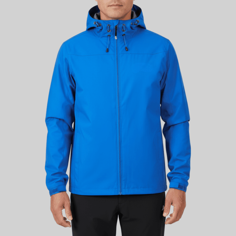 Regenjas met Ademend Ontwerp – Lichtgewicht voor Outdoor Gebruik - De Mode OutletBLUE-IG13V90