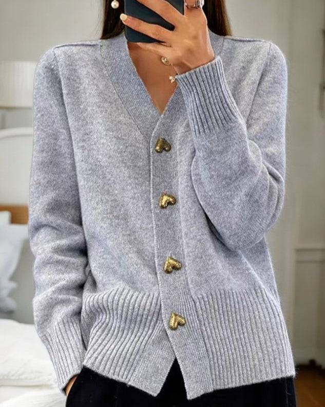 Dames Gebreid Vest – Oversized Pasvorm – Casual Dagelijks Ontwerp