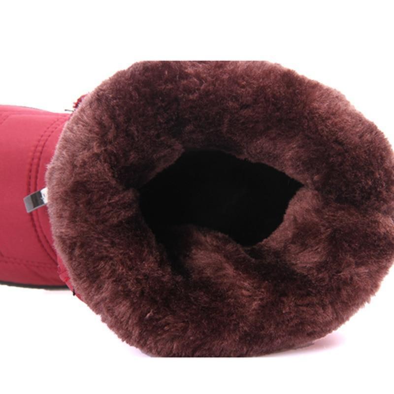 Super Warme Zachte Dames Winterlaarzen | Comfort en Grip voor Koude Dagen - De Mode OutletDE142019