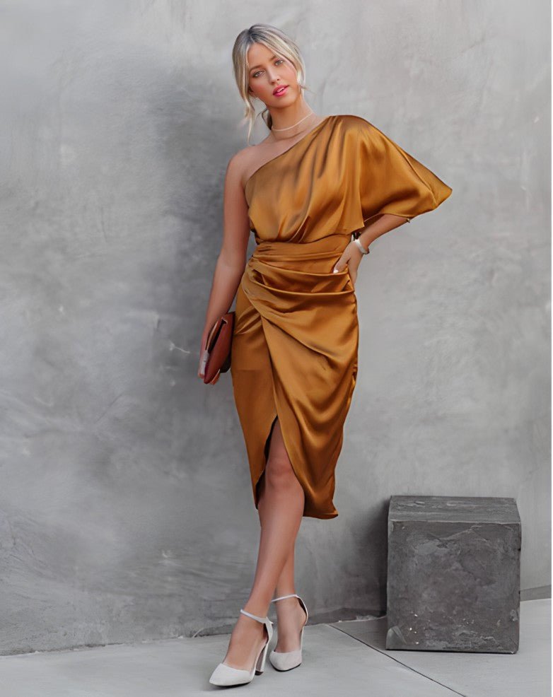 Suzy - Zijden Feestjurk - De Mode OutletDWOD9-KW632001