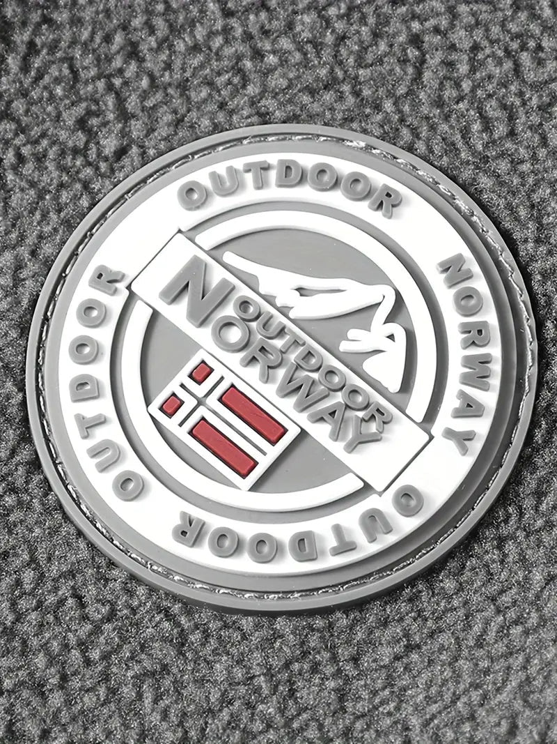 Thermisch Ademend Fleecejack – Lichtgewicht voor Outdoor Gebruik - De Mode OutletGREY-QI41D08