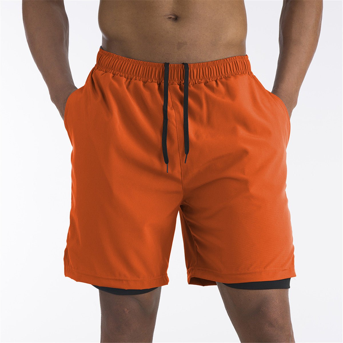Titan | Hardloop Shorts met Liner & Telefoonzak – Comfort & Functionaliteit - De Mode OutletDMED1-GD791011