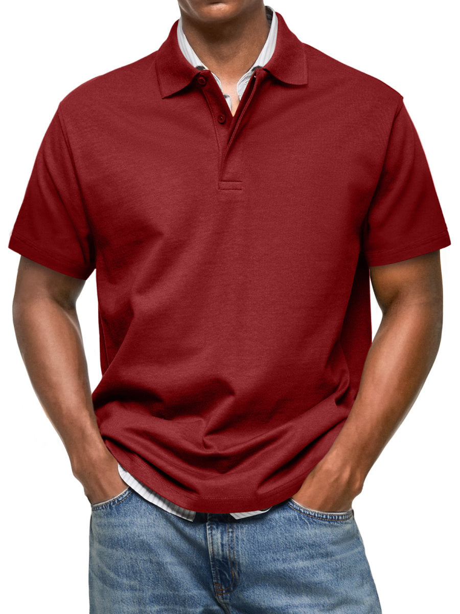 Heren polo shirt korte mouw | Slim fit poloshirt met moderne uitstraling