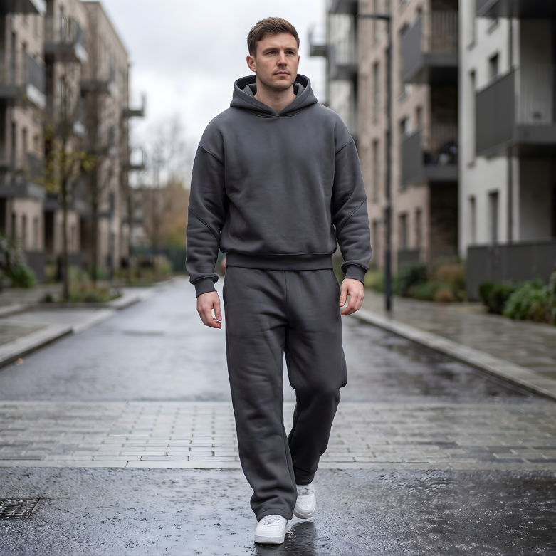 Heren Trainingspak Set - Oversized Hoodie en Joggingbroek