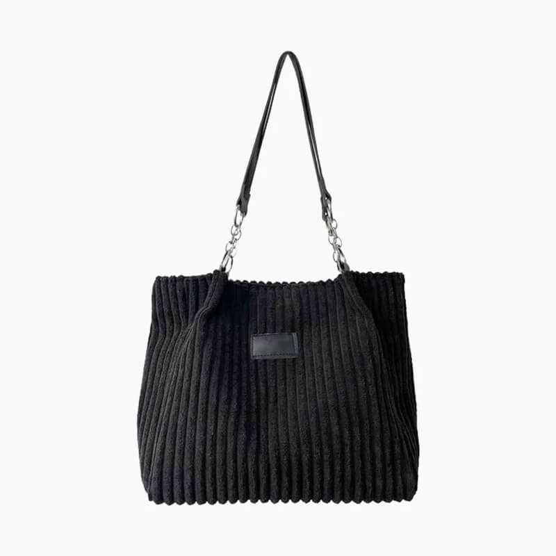 Ribbel Shopper - Ruime Damestas met Schouderhengsels