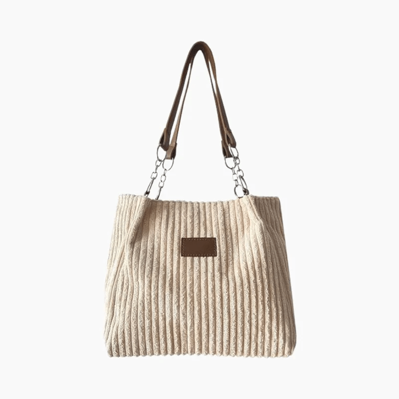 Ribbel Shopper - Ruime Damestas met Schouderhengsels