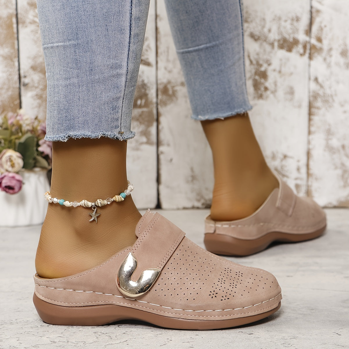 Dames slippers | Comfortabele sandalen met antislip zool