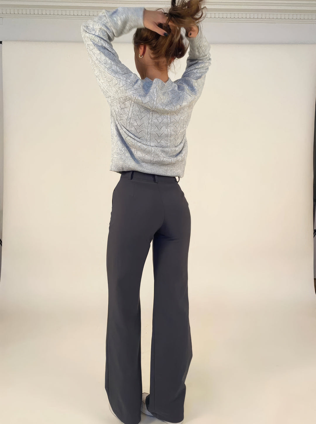 Dames Broek – Wide-Leg Fit – Tijdloze Pasvorm voor Dagelijks Gebruik