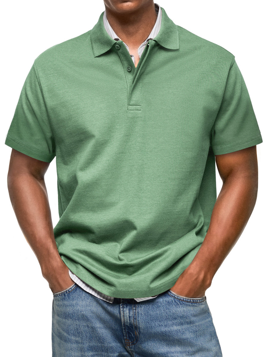 Heren polo shirt korte mouw | Slim fit poloshirt met moderne uitstraling