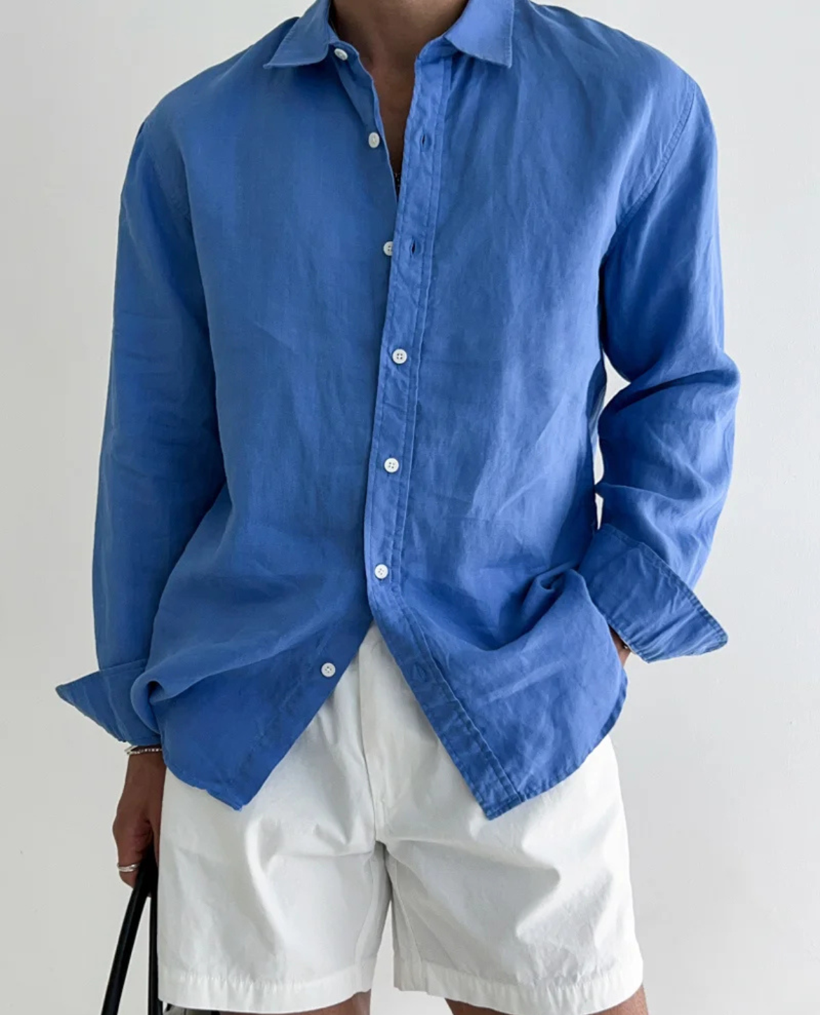 Heren overhemd lange mouw | Relaxed fit met tijdloze uitstraling