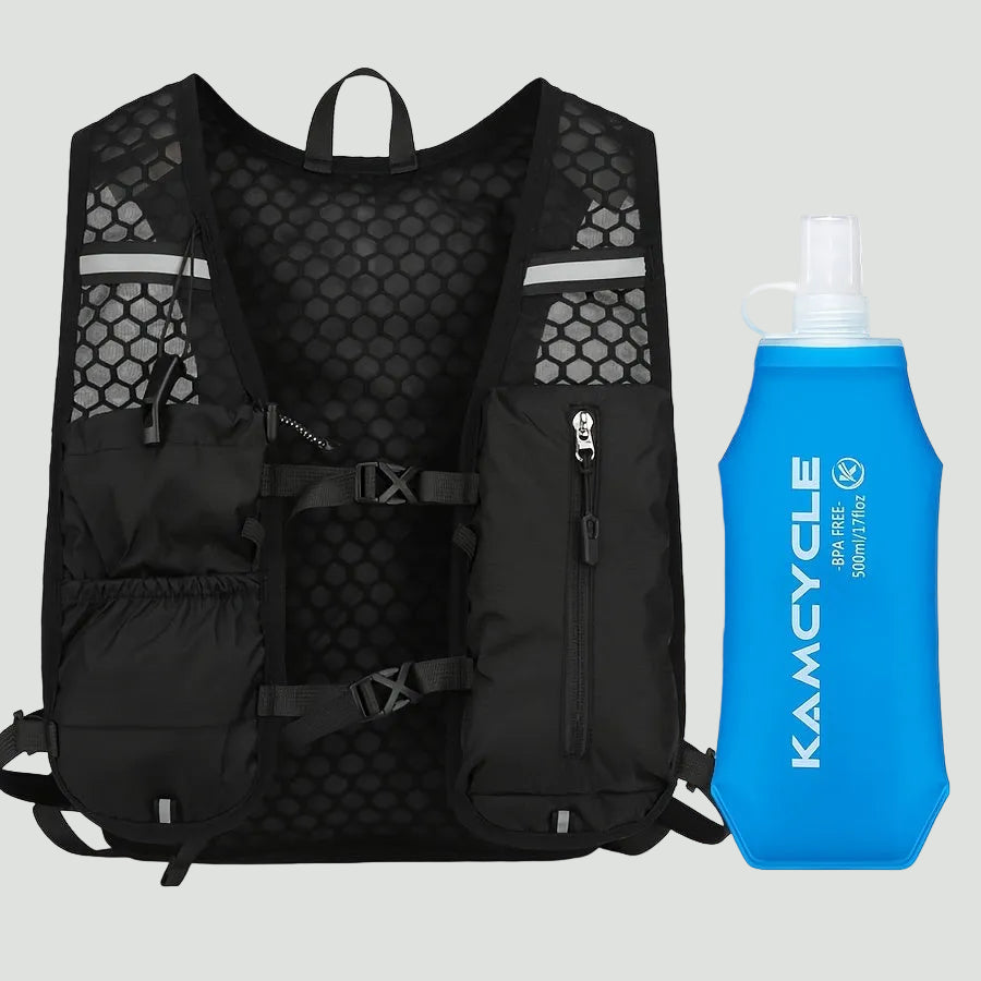 Hardloopvest – Lichtgewicht Verstelbaar – Inclusief 500 ml Soft Flask