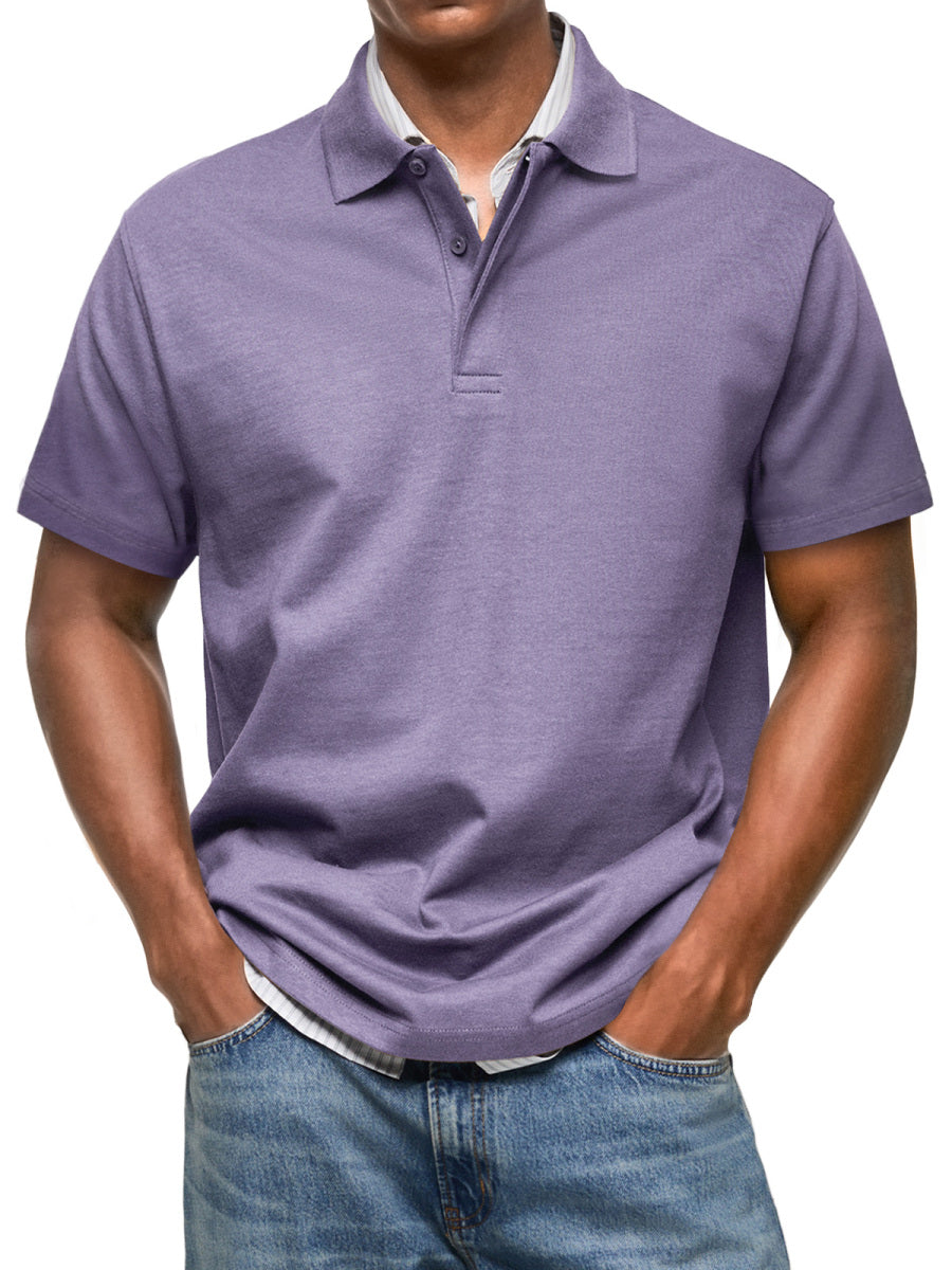 Heren polo shirt korte mouw | Slim fit poloshirt met moderne uitstraling
