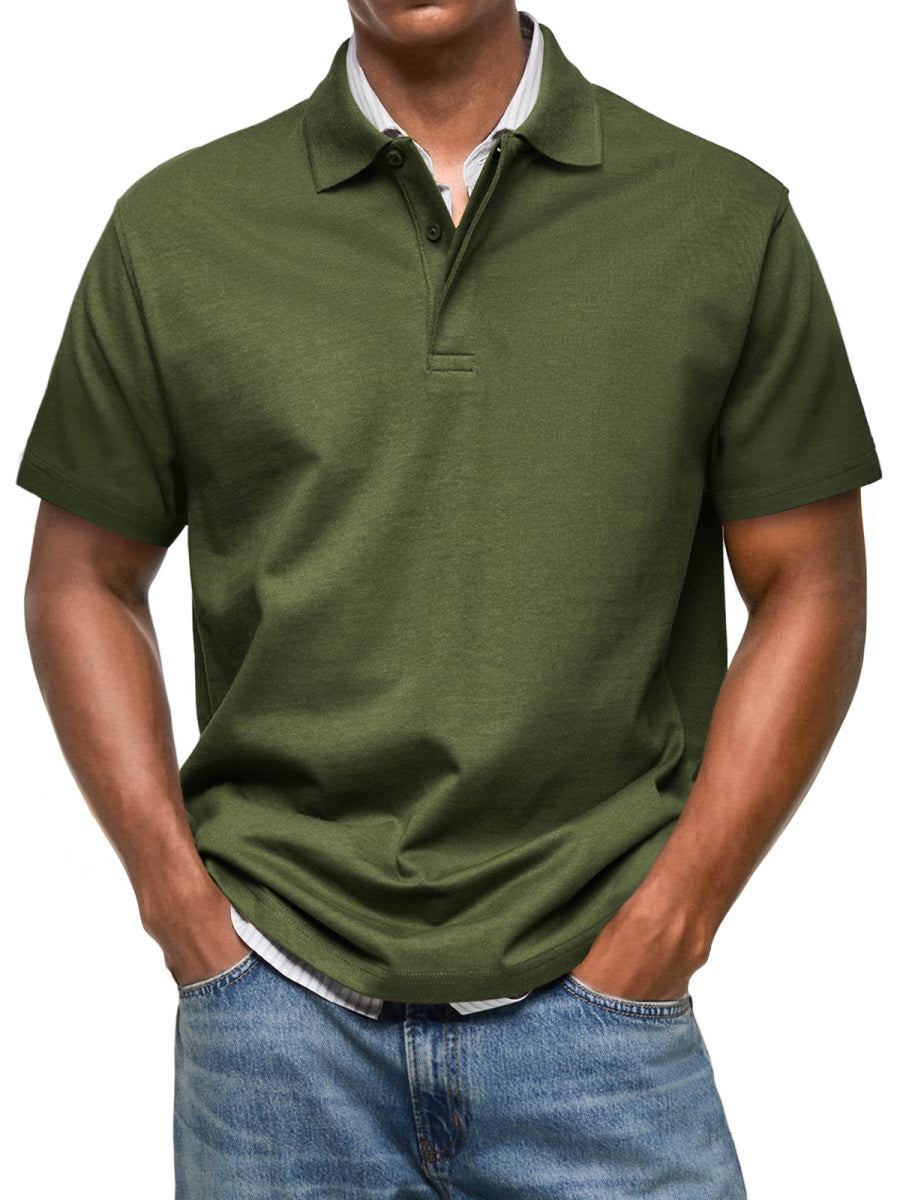 Heren polo shirt korte mouw | Slim fit poloshirt met moderne uitstraling