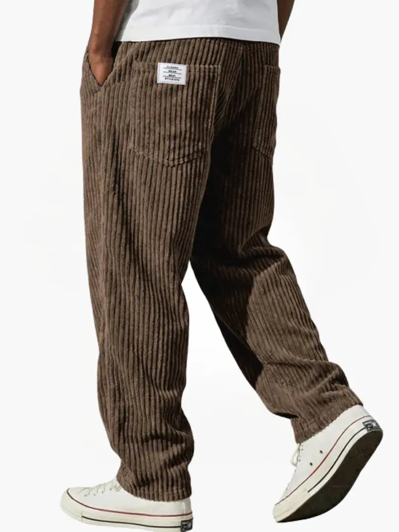 Corduroy Broek Heren – Bruin - beeld 2