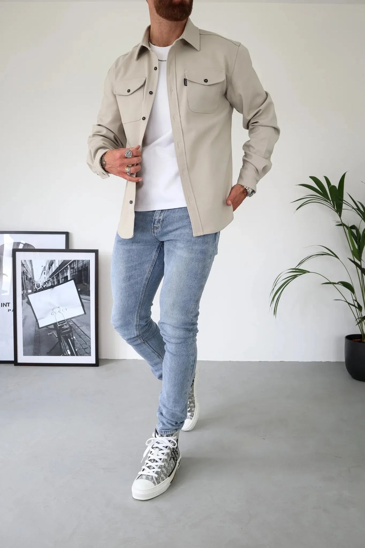 LUCAS | Stijlvolle Heren Overshirt – Comfort & Klasse voor Elk Seizoen