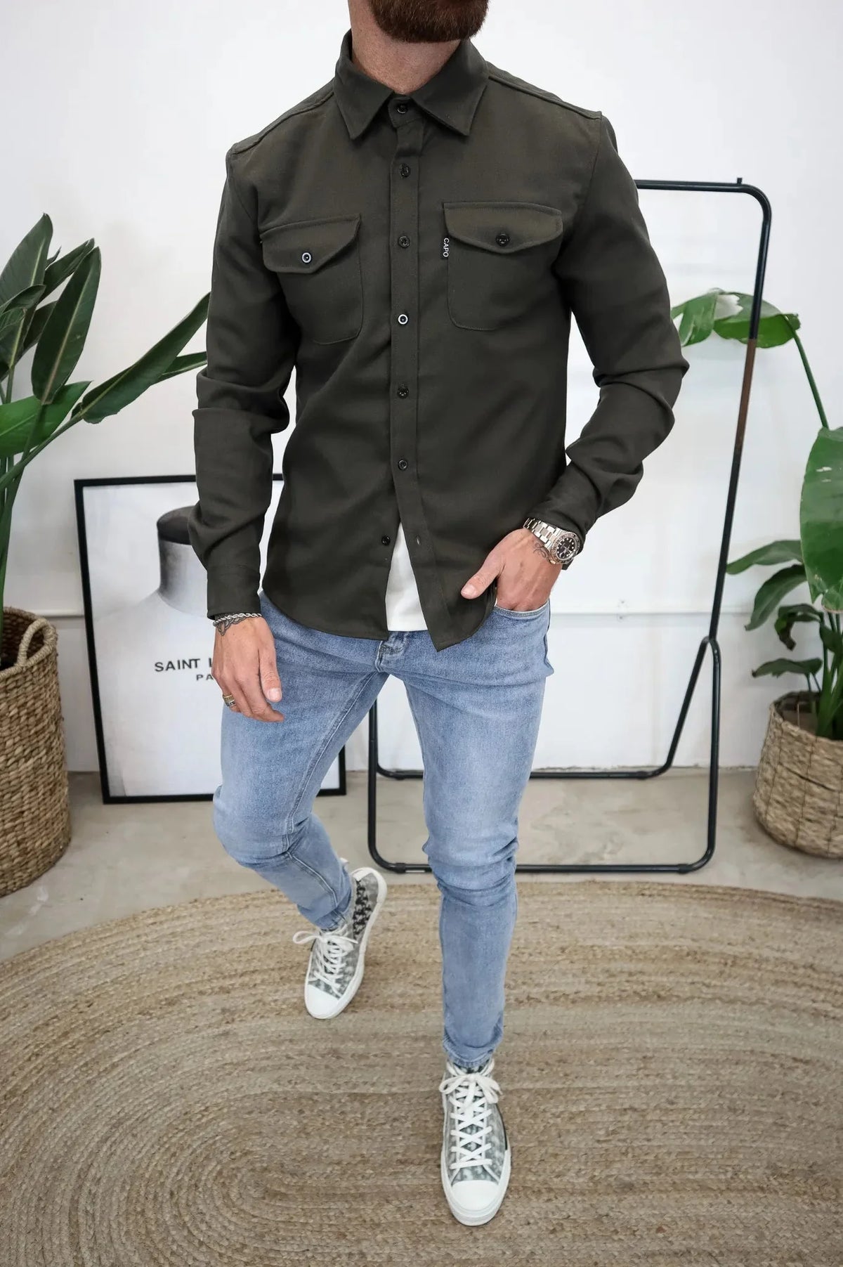 LUCAS | Stijlvolle Heren Overshirt – Comfort & Klasse voor Elk Seizoen