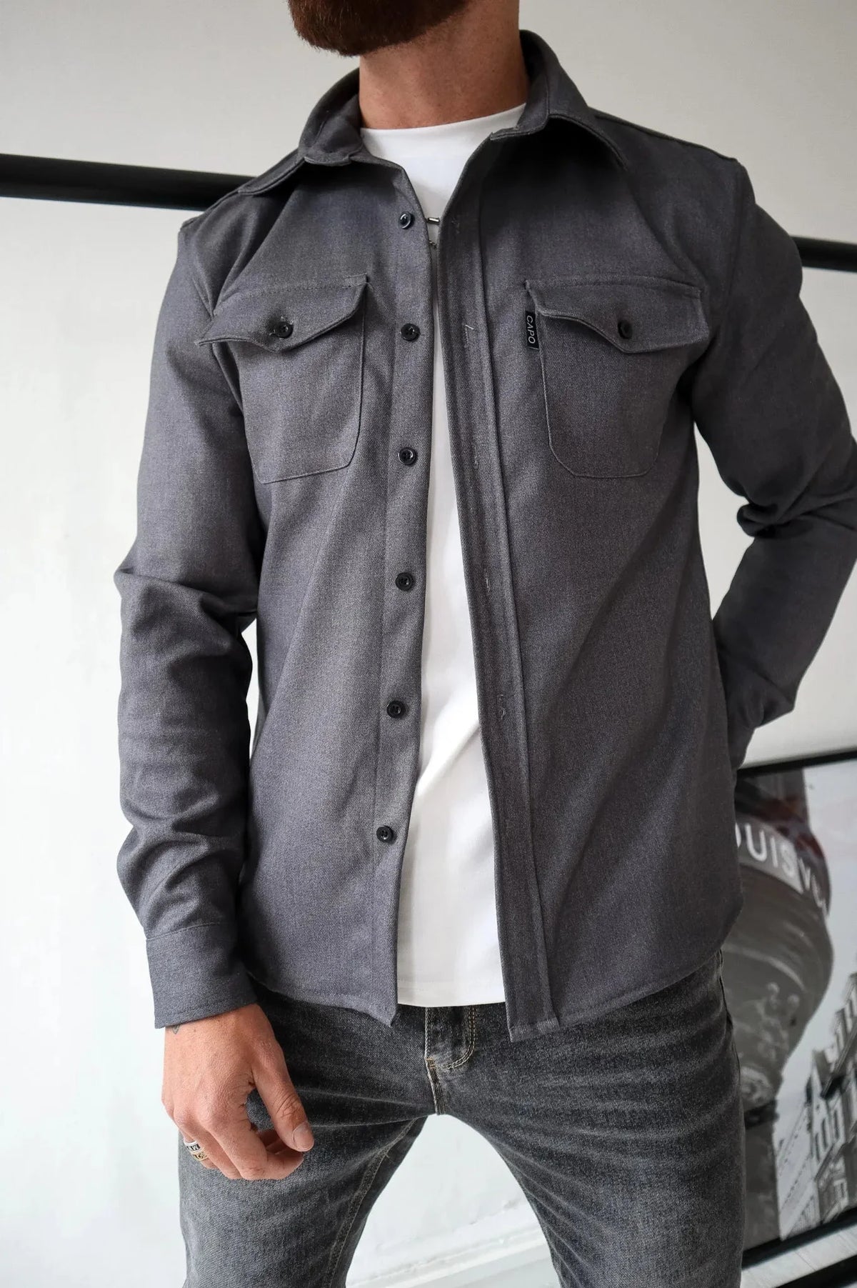 LUCAS | Stijlvolle Heren Overshirt – Comfort & Klasse voor Elk Seizoen