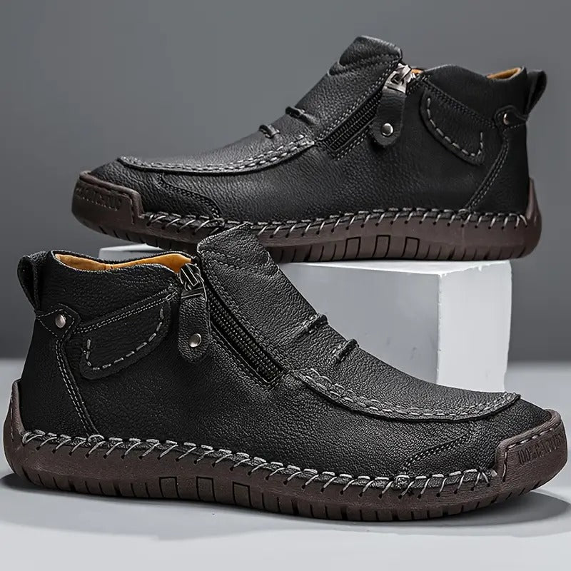 Boots Heren met Rits – Zwart - beeld 5