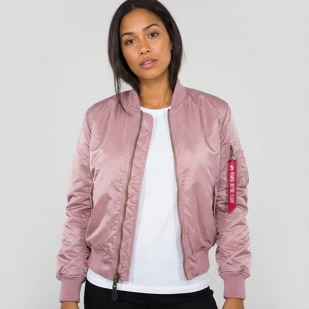 Dames Bomberjack – Utility Details – Klassiek Casual Ontwerp