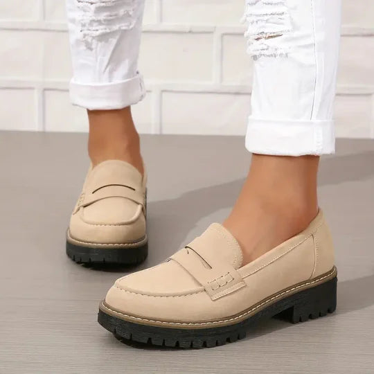 Lilia | Comfortabele Plateau Loafers voor Dames