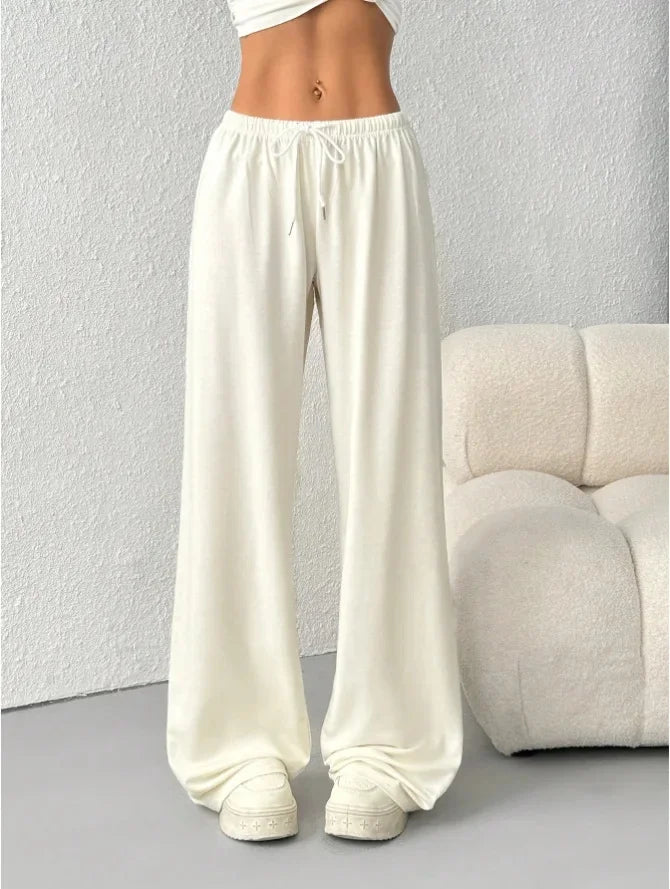 Dames Joggingbroek – Wijde Pijpen en Casual Comfort