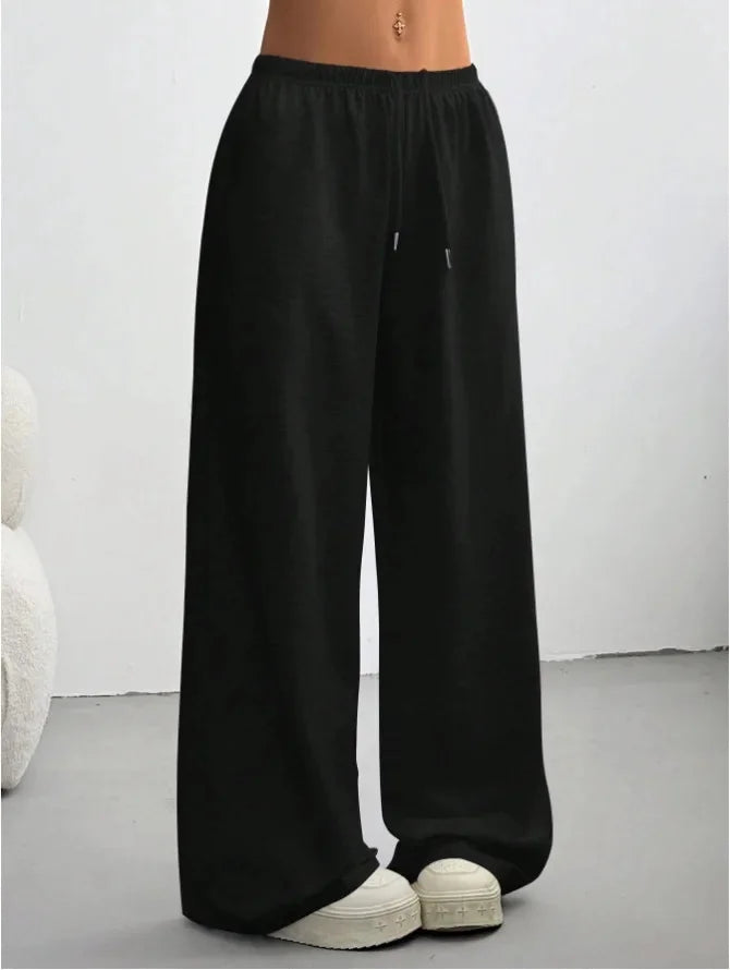 Dames Joggingbroek – Wijde Pijpen en Casual Comfort